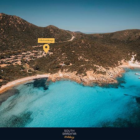 Villa Perdalonga, Vista Mare Sea View Tuerredda Teulada Dış mekan fotoğraf