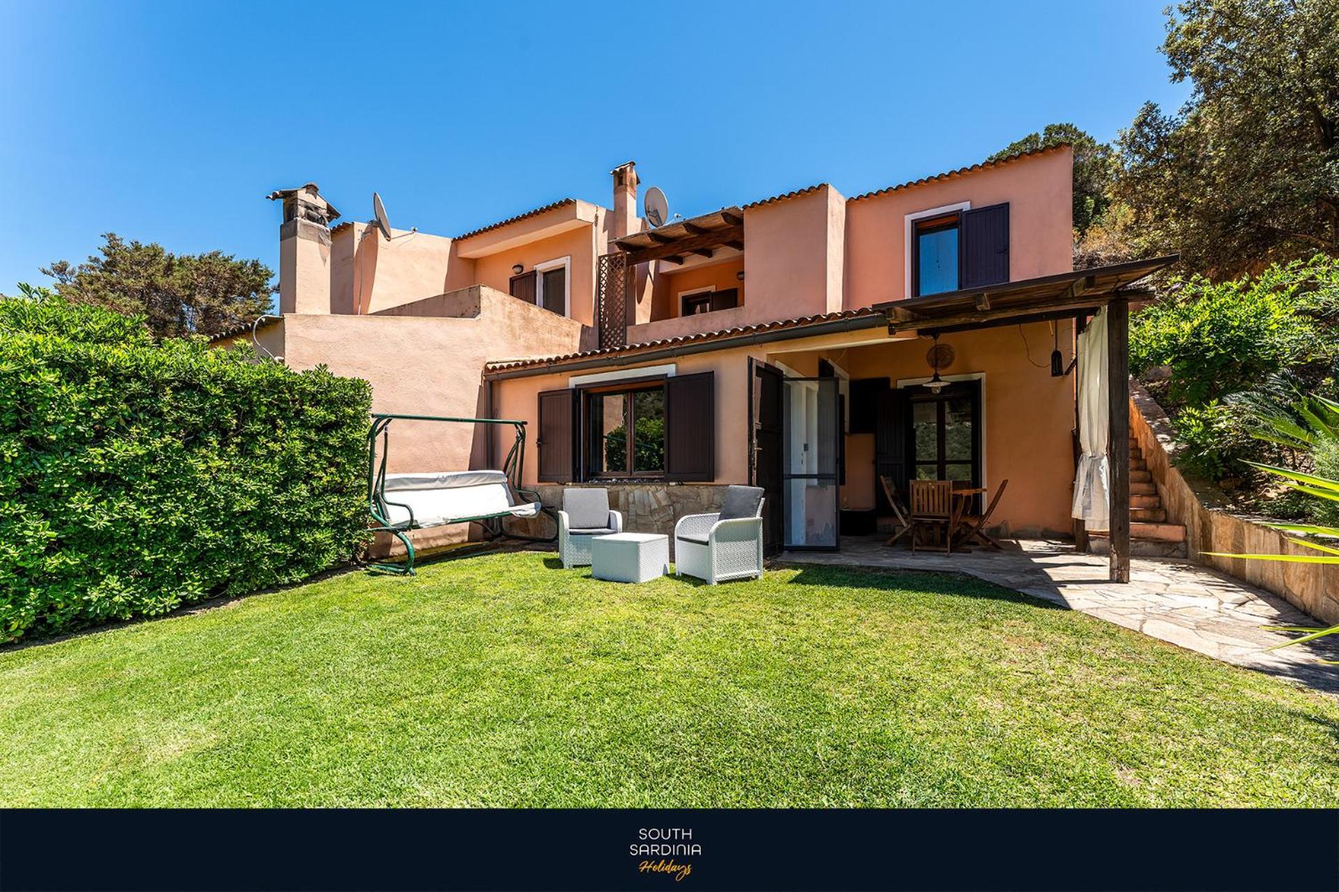 Villa Perdalonga, Vista Mare Sea View Tuerredda Teulada Dış mekan fotoğraf